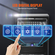VEVOR Commercial Ice Maker Ανεξάρτητη Μηχανή Ντουλάπας 70lbs/24H 36 Ice Cubes