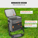 Τσάντα VEVOR Soft Cooler Bag, 30 κουτάκια Soft Sided Cooler Bag στεγανή με φερμουάρ, αδιάβροχη μονωμένη τσάντα soft cooler, ελαφρύ &amp; φορητό πτυσσόμενο ψυγείο για παραλία, πεζοπορία, πικνίκ, κάμπινγκ, ταξίδια