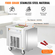 VEVOR Fried Ice Cream Roll Machine Rolled Ice Cream Maker 19,7 x 19,7 ιντσών Τηγάνι