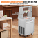 VEVOR Fried Ice Cream Roll Machine Rolled Ice Cream Maker 13,8 x 13,8 ιντσών Τηγάνι