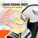 Σαλατοποιός VEVOR Electric Cheese Triter Salad Maker, 250W Salad Shooter, Ηλεκτρικός τεμαχιστής λαχανικών για φρούτα με 5 εξαρτήματα, ανοξείδωτος κόφτης τροφίμων για λαχανικά και τυριά