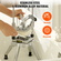 VEVOR Εμπορικός κόφτης λαχανικών φρούτων 3/8″ Blade Heavy Duty Professional Food Dicer Kattex French Fry Cutter Κόφτης κρεμμυδιού από ανοξείδωτο χάλυβα για πιπεριές ντομάτας Μανιτάρι πατάτας, ρολό