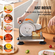 VEVOR Manual Bread Slicer 0-6&quot; Cheeser Butter Cutting for Kitchen Restaurant