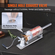 VEVOR Manual Sausage Stuffer 2,5L Horizontal Sausage Machine 201 Stainless Steel