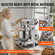 VEVOR Commercial Food Mixer 14L 3-Speed ​​Stand Dough Mixer 550W για Εστιατόριο