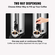 VEVOR Commercial Coffee Urn, 65 φλιτζάνια από ανοξείδωτο χάλυβα, μεγάλος διανομέας καφέ, 1500W 220V ηλεκτρική καφετιέρα για γρήγορη παρασκευή, δοχείο ζεστού νερού με αποσπώμενο καλώδιο ρεύματος για εύκολο καθάρισμα, ασημί