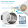 VEVOR 4L Water Distiller 1L/H Αποσταγμένου νερού Οθόνη χρονισμού &amp; θερμοκρασίας Λευκό