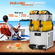 VEVOR Εμπορική μηχανή Slushy, 2 x 12L / 3,2 Gal διπλό μπολ, 48 φλιτζάνια εξόδου, 220V 950W από ανοξείδωτο χάλυβα Μαργαρίτα Smoothie παγωμένο ποτό Maker, μηχανή Slushie για πάρτι Cafe Restaurant Bars Οικιακή χρήση