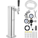 VEVOR Single Tap Kegerator Tower Kit Kegerator Beer Tower &amp; A-System Keg Coupler