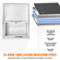 VEVOR Drop in Ice Chest, 24&quot;L x 18&quot;W x 13&quot;H Ψύκτη από ανοξείδωτο ατσάλι, Επαγγελματικός Κάδος πάγου με συρόμενο κάλυμμα, 40,9 qt εξωτερικής κουζίνας Ice Bar, σωλήνας αποστράγγισης και βύσμα αποστράγγισης, για Cold Wine Beer