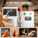 Μηχάνημα Milkshake Maker 120W Electric Milk Shaker από ανοξείδωτο ατσάλι Εμπορική
