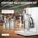 Μηχάνημα Milkshake Maker 120W Electric Milk Shaker από ανοξείδωτο ατσάλι Εμπορική