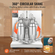 Μηχάνημα Milkshake Maker 120W Electric Milk Shaker από ανοξείδωτο ατσάλι Εμπορική