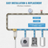 VEVOR Spin Down Filter, 40 Micron + 30 Micron Fine Filtration, Whole House Sediment Filter for Well Water, 3/4&quot; GF + 1&quot; GM, 4 T/H High Rate Flow, for Whole House Filtration Systems