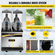 VEVOR Slush Frozen Drink Machine, 2x15L Tank Commercial Machine Margarita, 890W Stainless Steel Margarita Maker, Temperature Slush 25°F to 30°F Drink Maker, Ιδανικό για εστιατόρια Καφετέριες Μπαρ