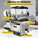VEVOR Slush Frozen Drink Machine, 2x15L Tank Commercial Machine Margarita, 890W Stainless Steel Margarita Maker, Temperature Slush 25°F to 30°F Drink Maker, Ιδανικό για εστιατόρια Καφετέριες Μπαρ