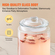 VEVOR Beverage Dispenser, 1 Gallon Dispensers Drink Dispens for Party, Glass Juice Dispenser with Stainless Steel Spigot, Iced Tea Juice Water Dispenser, για εστιατόρια, ξενοδοχεία, πάρτι