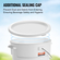VEVOR Beverage Dispenser, 5 Gallon Dispensers Drink Dispens for Party, Plastic Juice Dispenser with Spigot and Καπάκι, Iced Tea Juice Water Dispenser, for Restaurants, Hotels, Party, 2 Pack
