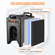 VEVOR Insulated Beverage Dispenser, 2,5 Gallon, Food-grade LDPE Beverage Server, Thermal Drink Dispenser Cooler with 0,9 in PU Layer Baucet Two Stage Handle, for Restaurant Drink Shop