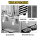 VEVOR Commercial Cold Beverage Dispenser Δοχεία ποτών από ανοξείδωτο χάλυβα Fruit Juice Beverage Dispenser 2 Tanks 6,4 Gallon Δοχείο παγωμένου τσαγιού εξοπλισμένο με ελεγκτή θερμοστάτη