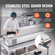 VEVOR Countertop Refrigerated Salad Pizza Prep Station 155 W Stainless Guard CE