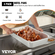 Επιτραπέζια τηγάνια ατμού VEVOR 4 Pack 20,9 x 12,8 x 3,9 ιντσών Βαθύ επιτραπέζιο τηγάνι ατμού πλήρους μεγέθους 13L Δοχείο φαγητού από ανοξείδωτο ατσάλι Δίσκος φούρνου ξενοδοχείου Τηγάνια φαγητού κατά της μαρμελάδας Επιτραπέζιο τηγάνι ατμού
