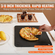 VEVOR Pizza Steel, 16&quot; x 14,5&quot; x 3/8&quot; Ατσάλινο πιάτο πίτσας για φούρνο, πέτρα ψησίματος πίτσας από ανθρακούχο χάλυβα με 20 φορές υψηλότερη αγωγιμότητα, βαρέως τύπου ταψί πίτσας για εξωτερική σχάρα, εσωτερικός φούρνος