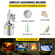 VEVOR Distiller 70L /18,5 Gal Still Κιτ αποστακτηρίου αιθέριων ελαίων Home Moonshine Still με θερμόμετρο και δοχείο ζύμωσης