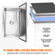 VEVOR 24&quot;x20&quot;x15&quot; Drop in Ice Chest Cooler Ice Doll από ανοξείδωτο ατσάλι με κάλυμμα