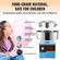 VEVOR Electric Cotton Candy Machine, 1000W Candy Floss Maker, Εμπορική Βαμβακερή μηχανή με μπολ από ανοξείδωτο χάλυβα, σέσουλα ζάχαρης και συρτάρι, ιδανική για γενέθλια παιδιά στο σπίτι, οικογενειακό πάρτι, μπλε