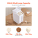 VEVOR 4,5 Gal/20L Μεγάλο δοχείο αποθήκευσης συστατικών αεροστεγές κάδος αλευριού κουζίνας