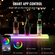 VEVOR Επιτοίχια οθόνη LED Lighted Liquor Bottle Ralf Home Bar 24&quot; 1-Step