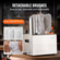 Μηχάνημα στίλβωσης ποτηριών VEVOR 5 πινέλων 330Cups/H for Bar Restaurant