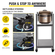Βάση VEVOR Rice Warmer Stand 14\&quot; x 14\&quot; Βάση εξοπλισμού εστιατορίου Από ανοξείδωτο χάλυβα Θερμότερη βάση για σούσι με δύο κάτω ράφι Εμπορική βάση εξοπλισμού κουζίνας Βάση θερμότητας ρυζιού Εμπορική με ρόδες και δύο φρένα