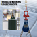 VEVOR 2ton Snatch Block with Chain, 4400 lbs Capacity Snatch Block Rigging, 3&#039;&#039; Single Sheave Block με περιστρεφόμενο άγκιστρο, G70 Chain, Fit 3/8&#039;&#039; Wire Cable Heavy Duty for Pulling Wrecker Roll Back Recovery