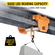 VEVOR Manual Trolley, 6600LBS/3 Ton Load Capacity Beam Trolley, 3,9-8 ιντσών Ρυθμιζόμενο πλάτος Push Beam, Track Roller Carroll with Dual Wheels Garage Boist for Straight Curved I Beam
