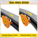 VEVOR Manual Trolley, 6600LBS/3 Ton Load Capacity Beam Trolley, 3,9-8 ιντσών Ρυθμιζόμενο πλάτος Push Beam, Track Roller Carroll with Dual Wheels Garage Boist for Straight Curved I Beam