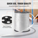 VEVOR Πολυεστερική ταινία έλξης, 3/4&quot; x 265&#039; Mule Tape Επίπεδο σχοινί, 2500 lbf εφελκυστική ικανότητα, τυπωμένη ταινία έλξης καλωδίου με πλέγμα για συσκευασία, κηπουρική, επαγγελματικά ηλεκτρικά, εργασίες αγωγών, λευκό