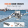 Καλώδιο VEVOR Carbon Steel 1/4&quot; 7x19 Strands Steel Wire Rode 250 ft Cable Rail