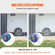 VEVOR strip κουρτίνα PVC κουρτίνα πόρτας 82&#039; x 12&quot; Roll Cooler Freezer Freezer Plastic