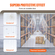 VEVOR strip curtain, 100&#039; Length x 12&quot; Width x 0,12&quot; Door, Clear PVC Smooth Curtain strip Door Bulk Roll, Πλαστικές λωρίδες πόρτας για την πόρτα του σούπερ μάρκετ, γκαράζ, αποθήκη, αχυρώνα, σπίτι ζώων συντροφιάς