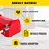 VEVOR Heavy Duty Cargo Lock Κλειδαριά Cargo Container 9,84&quot;-17,32&quot; με 2 κλειδιά