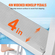 VEVOR Aluminium Dock Ladder Boat Dock Ladder 4 σκαλοπάτια με φορτίο 350 λίβρες