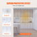 VEVOR strip κουρτίνα PVC Κουρτίνα πόρτας 60&quot; x 84&quot; Cooler Freezer Clear Plastic