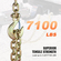 VEVOR Binder Chain G80 Tie Down Tow Chain with Hook 3/8&quot; x 2,9&#039; 2 Pack 7100 lbs