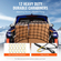 VEVOR Cargo Net Heavy Duty Bungee Cargo Net 7,2&#039; x 10,8&#039; τεντώσιμο για φορτηγά