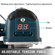 VEVOR Electric Strapping Tool DD19A Φορητό μηχάνημα ιμάντων για ζώνη PP/PET πλάτους 0,4-0,7 ιντσών, Ηλεκτρικό εργαλείο στερέωσης συγκόλλησης με ρυθμιζόμενη τάση 400-3500N, Μηχάνημα σύνδεσης ισχύος μπαταρίας