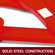 VEVOR 2T εξολκέα παλετών Steel Single Scissor Red Clamp Puller Puller 4409 LBS Capacity Pallet Grabber 6,3 ιντσών Άνοιγμα σιαγόνας x Ύψος γνάθου 0,5 ίντσες Αλλαγή αυθαίρετα για ρύθμιση της χρήσης