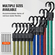 VEVOR 32 Pcs Flat Bungee Cord Set 17 mm Heavy Duty Bungee Ιμάντες με J-Hokks