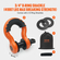 VEVOR Heavy Duty Tow Strap Recovery Kit 3&quot; x 20 ft (MBS-36.000 lbs) Ιμάντας βαρούλκου Tree Saver, Τριπλός ενισχυμένος βρόχος &amp; προστατευτικά μανίκια &amp; τσάντα αποθήκευσης, δεσμίδες D-Ring 3/4&quot;, για Truck Jeep SUV ATV